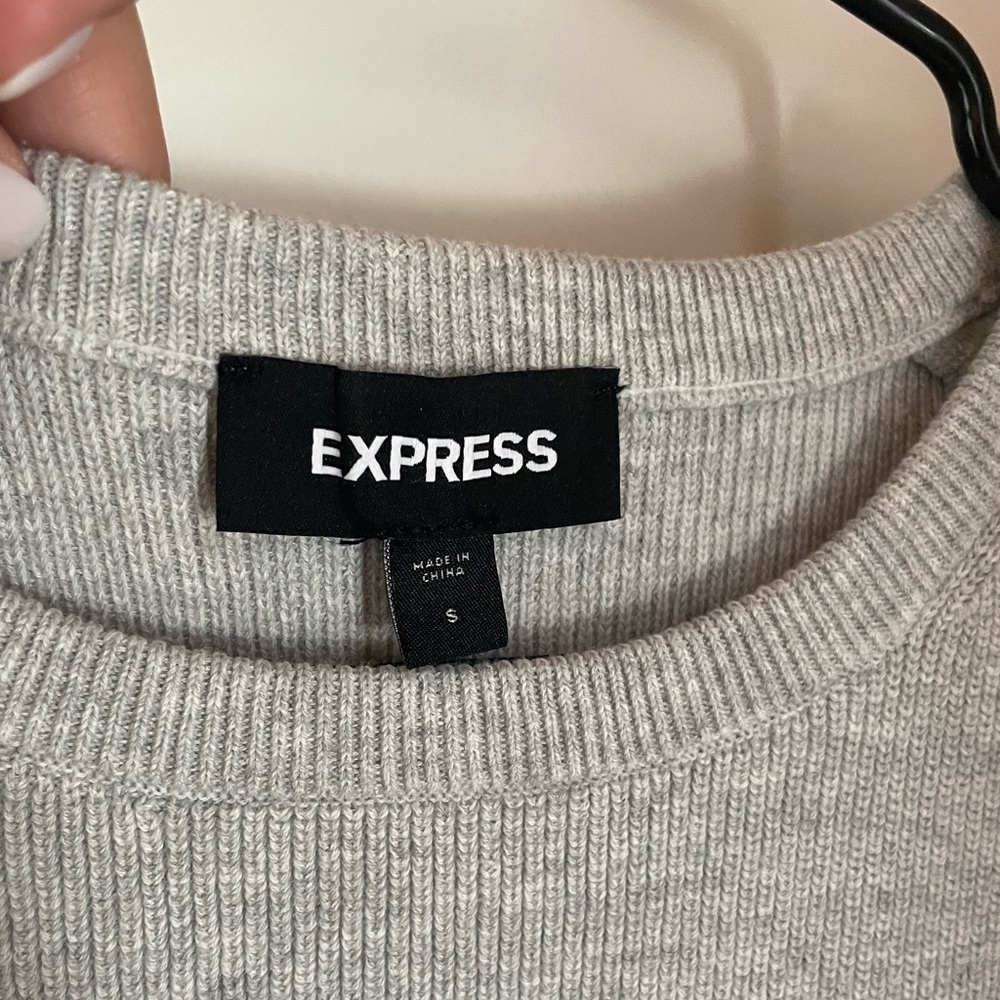 Express Sweater Muscle Tank Size Small - Picture 2 of 4